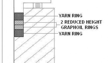 Address Limited Stuffing Box Height and/or Lower Friction Requirements for a Graphite Packing System